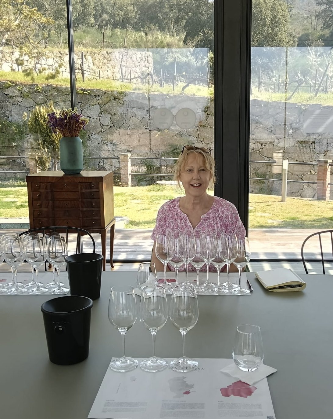 Susy Atkins na Regi&atilde;o dos Vinhos Verdes